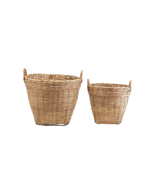 Bamboo Handled Baskets