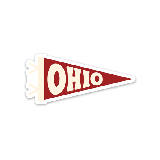 Ohio Pennant Sticker