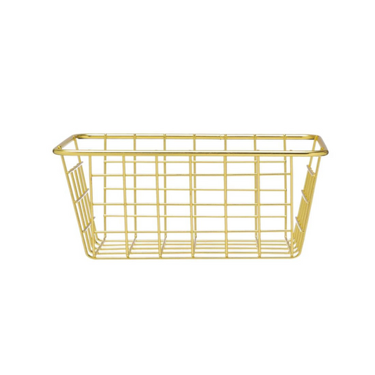 gold wire basket