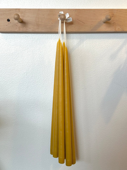 Hand-Dipped Taper Candle Pair - 17"