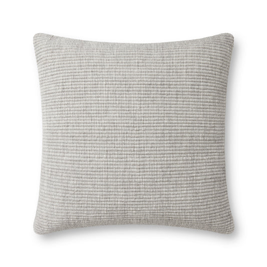 Woven Pillow 22" - Smoke