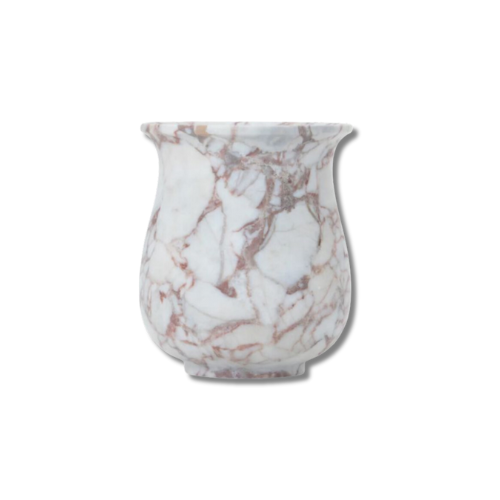 Pink & White Marble Vase